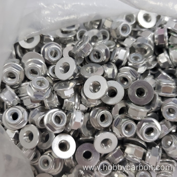 High Quality M10 Alu Lock Nuts vs Bolts